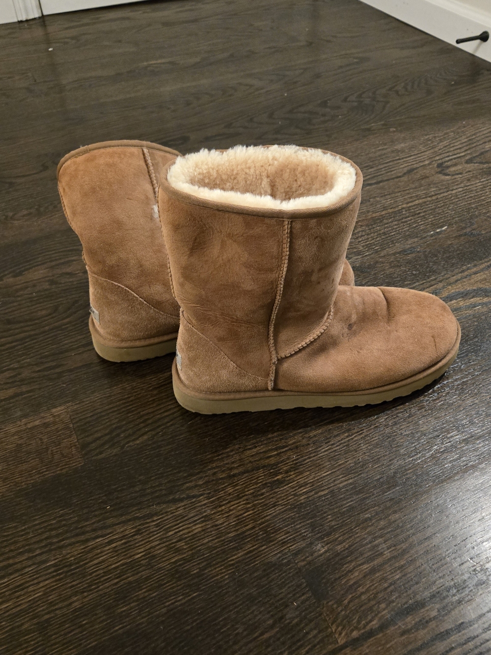 Men's UGG Chestnut Brown Suede Classic Tall Boots Size 13